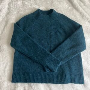 Banana Republic Teal Crewneck Sweater